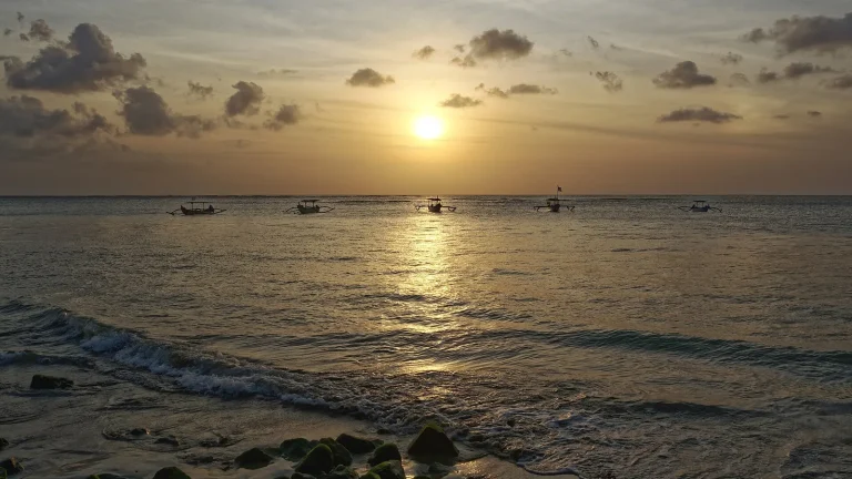 Sunset at Kuta Beach, Bali