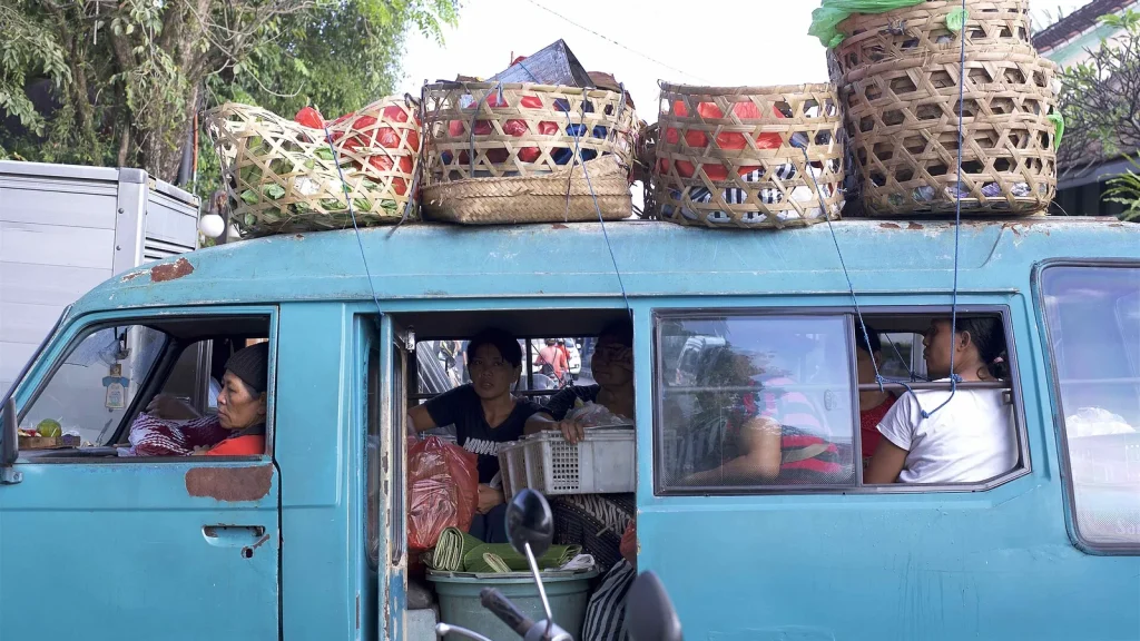 A traditional market in Ubud, Bali